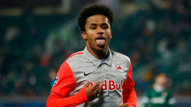 Karim Adeyemi từng chơi cho CLB Red Bull Salzburg (Áo)