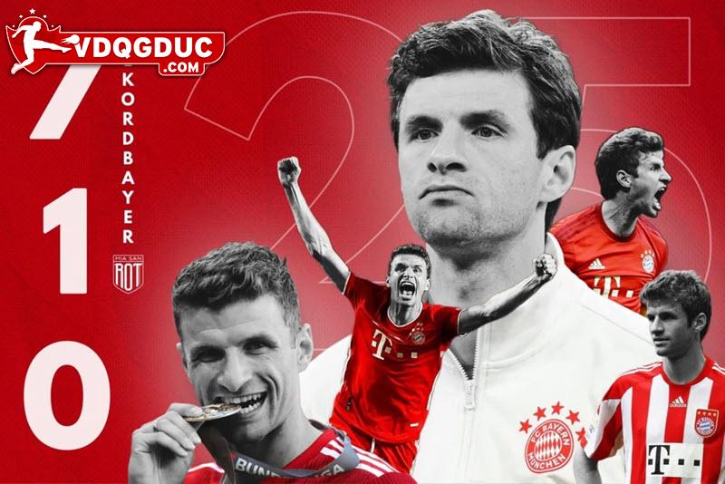 Hành trình lẫy lừng của Thomas Muller tại Bayern Munich